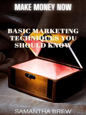 cover image of Basic Marketing Techniques You Should Know